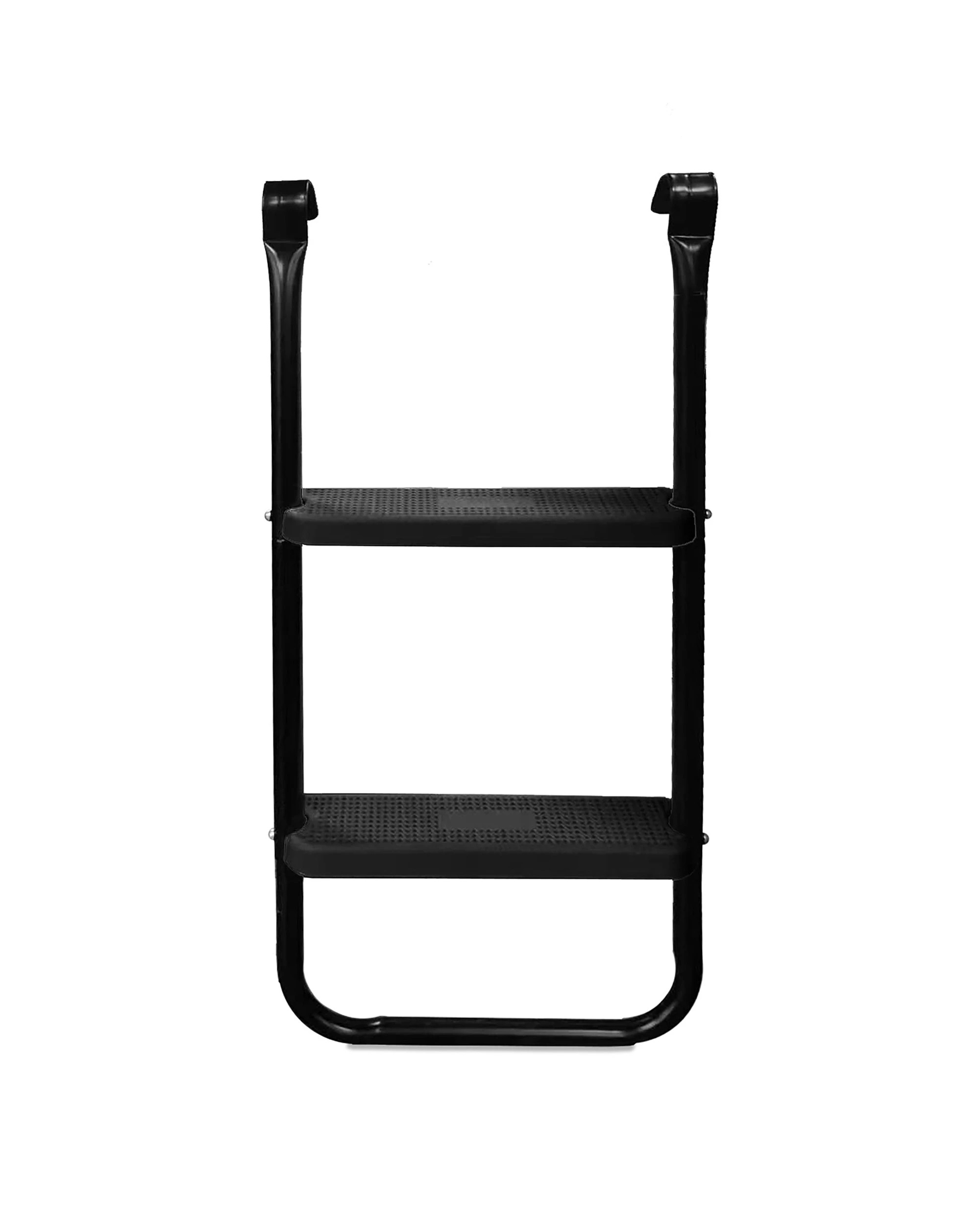 3 Plum Play Au Sturdy Adjustable Kids Trampoline Ladder 8-10ft With Steps - Black, 3 of 3