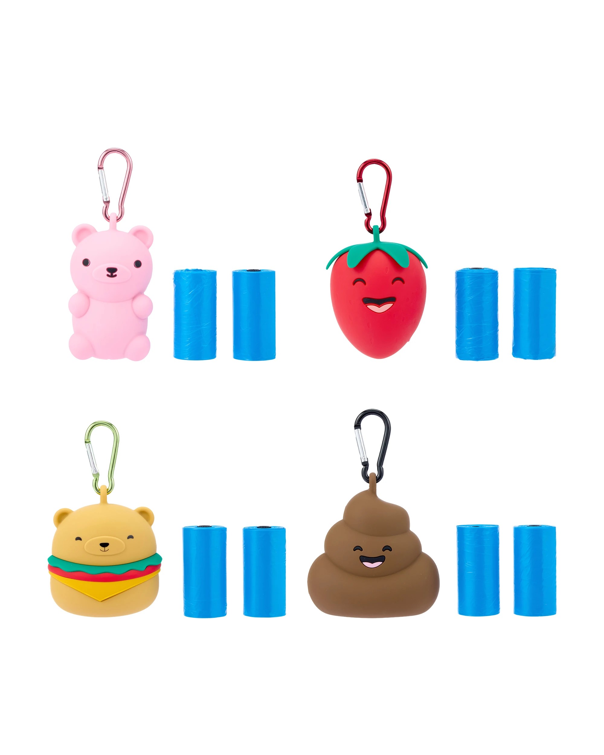 1 Pet Poo Bag Holder Novelty - Assorted, 1 of 6