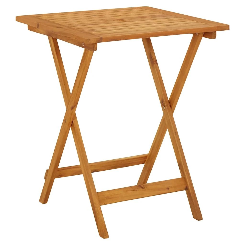 2 vidaXL Outdoor table Foldable - Brown, 2 of 9