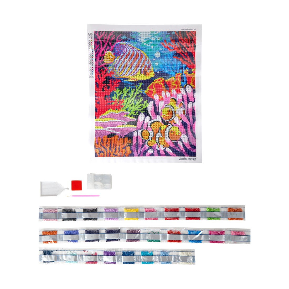 3 Sparkle Gem Art - Sea Life, 3 of 8