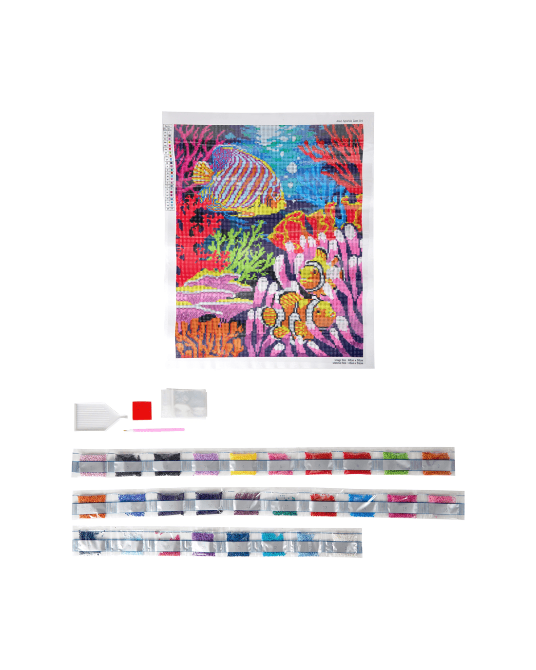 3 Sparkle Gem Art - Sea Life, 3 of 8