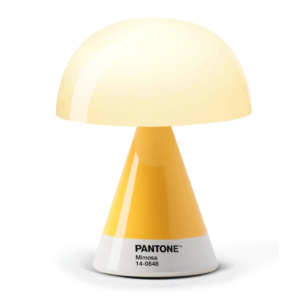 1 Lexon Mina M Medium Portable Led Lamp PANTONE - Yellow, 1 of 1