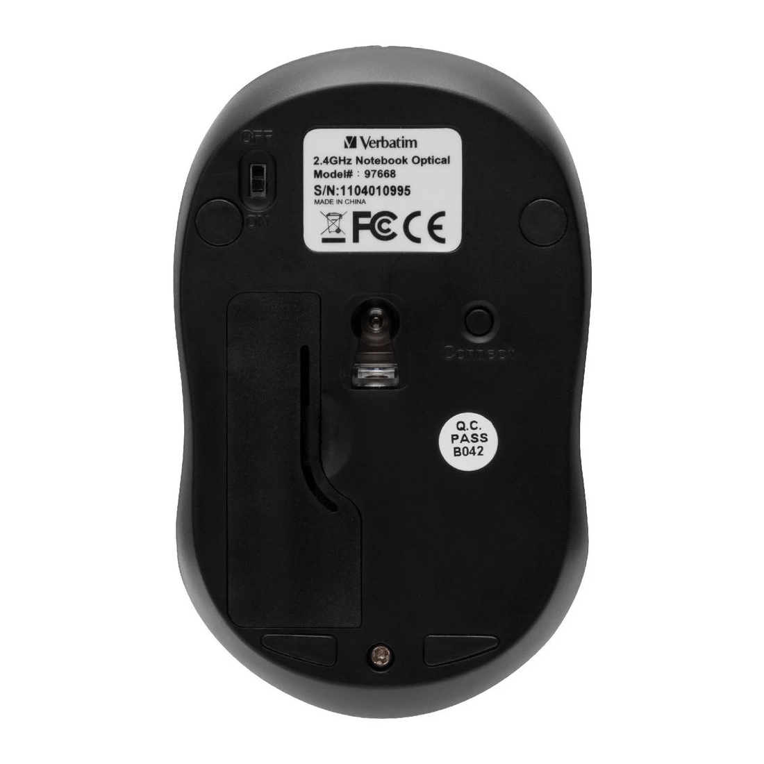 5 Verbatim Go Nano Wireless Mouse Black, 5 of 5