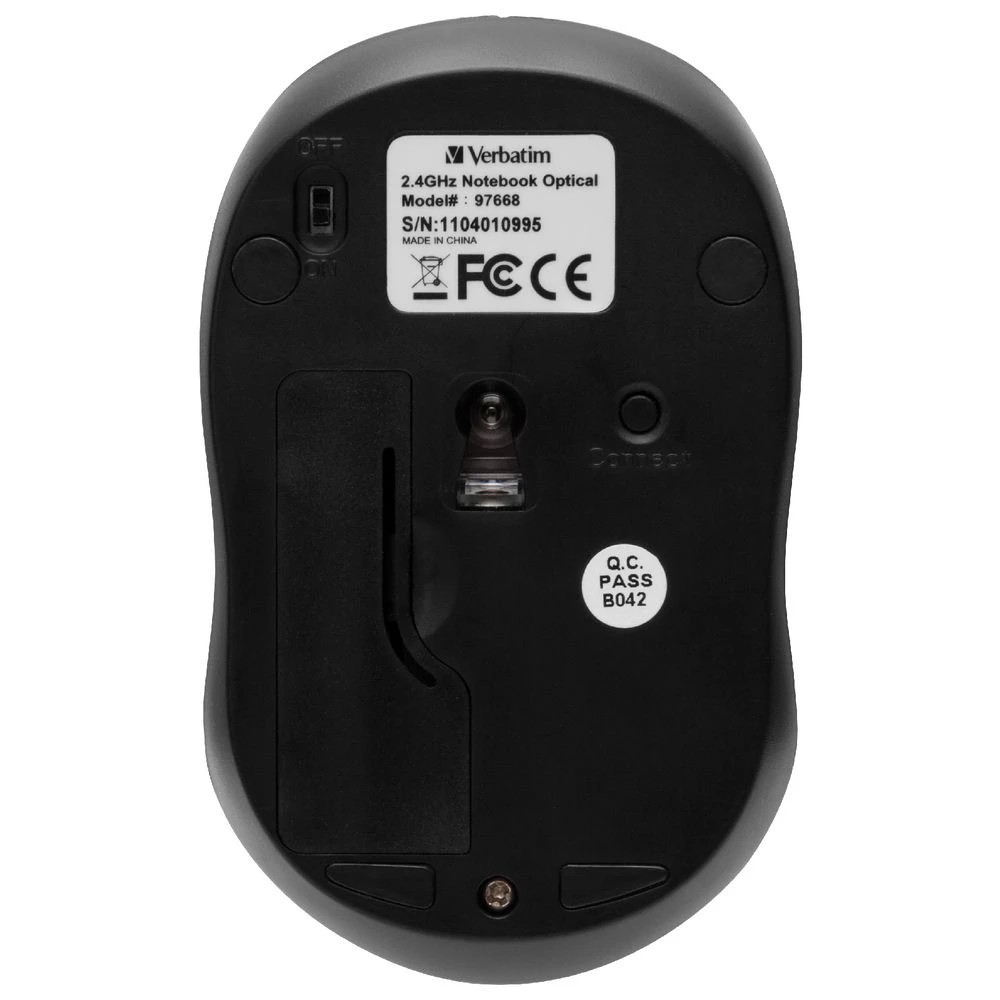 5 Verbatim Go Nano Wireless Mouse Black, 5 of 5