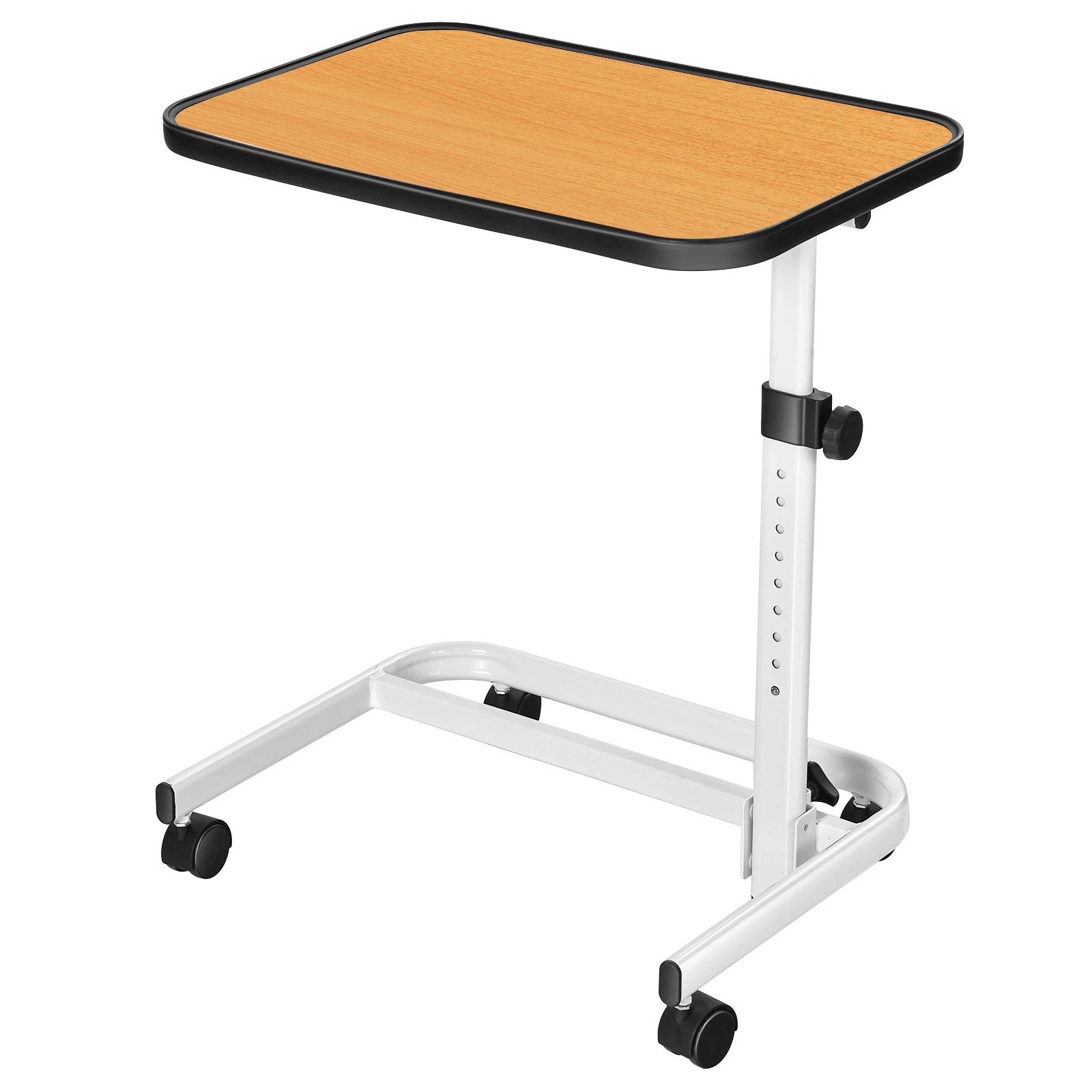 1 Costway Laptop Desk Overbed Desk Angle-Adjustable Desk Bedside Side End Table, 1 of 1