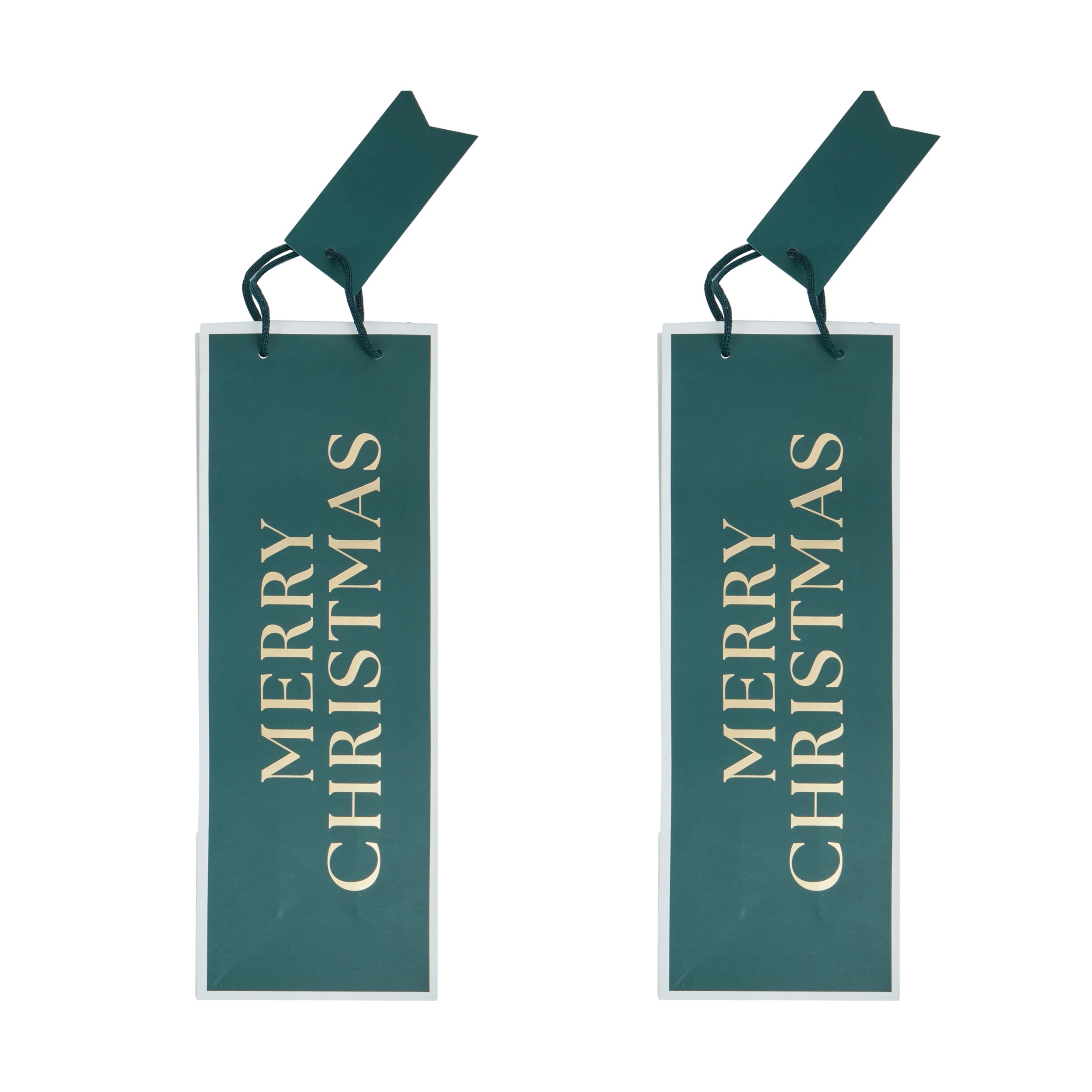 7 2 Pack Christmas Bottle Bags - Assorted, 7 of 9