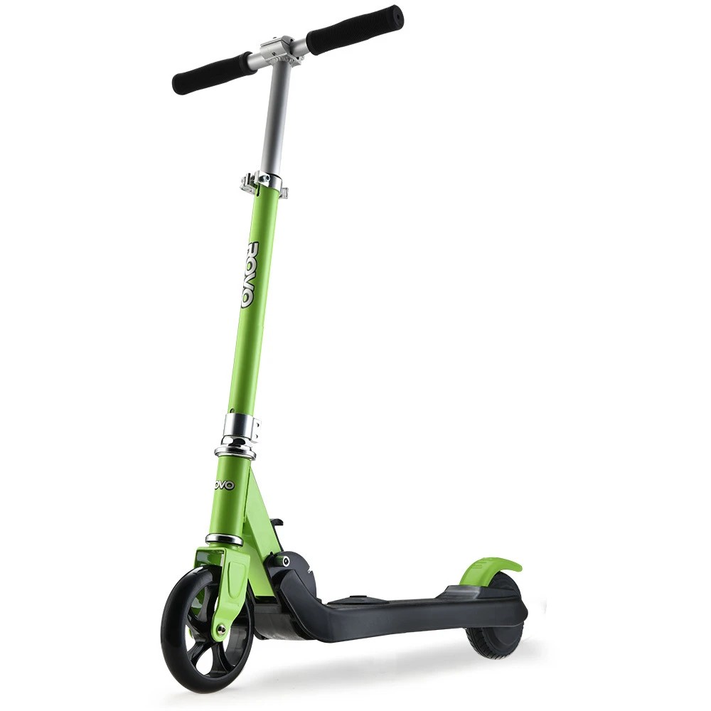 1 Rovo Kids 125W Foldable Electric Scooter - Green, 1 of 1