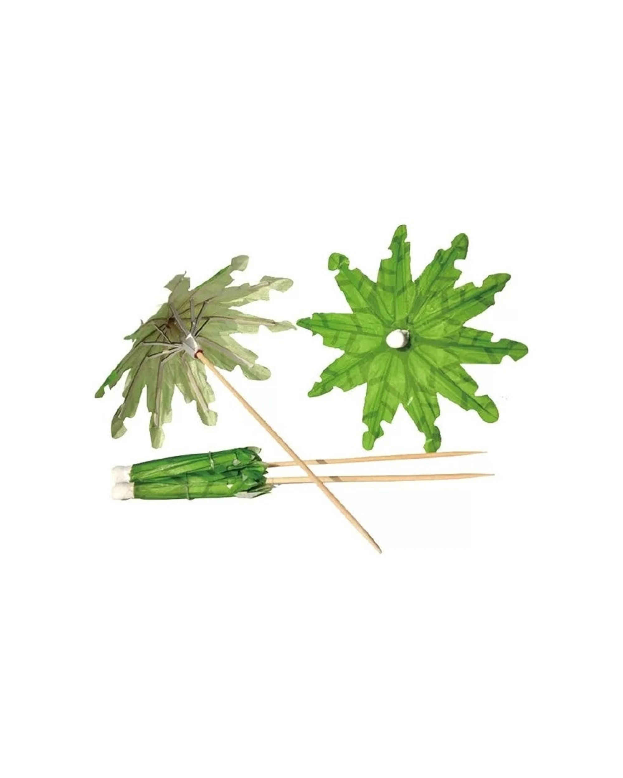 1 Party Maker Coconut Tree Picks Decoration Supplies - Green, 1 of 1