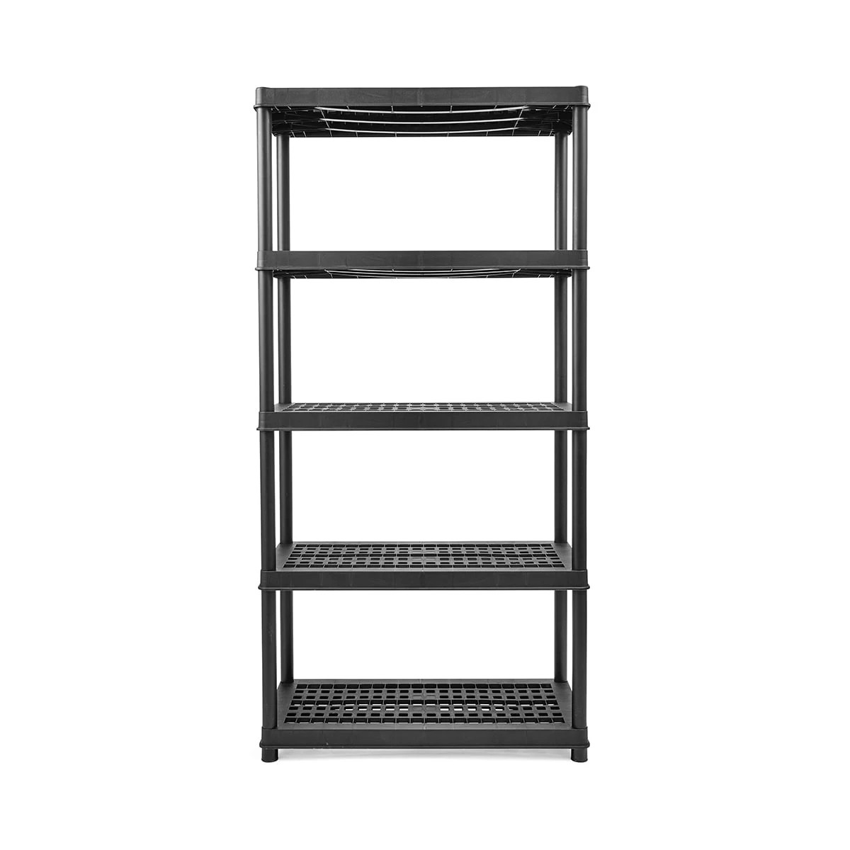 5 Heavy Duty 5 Tier Shelves - Black, 5 of 9