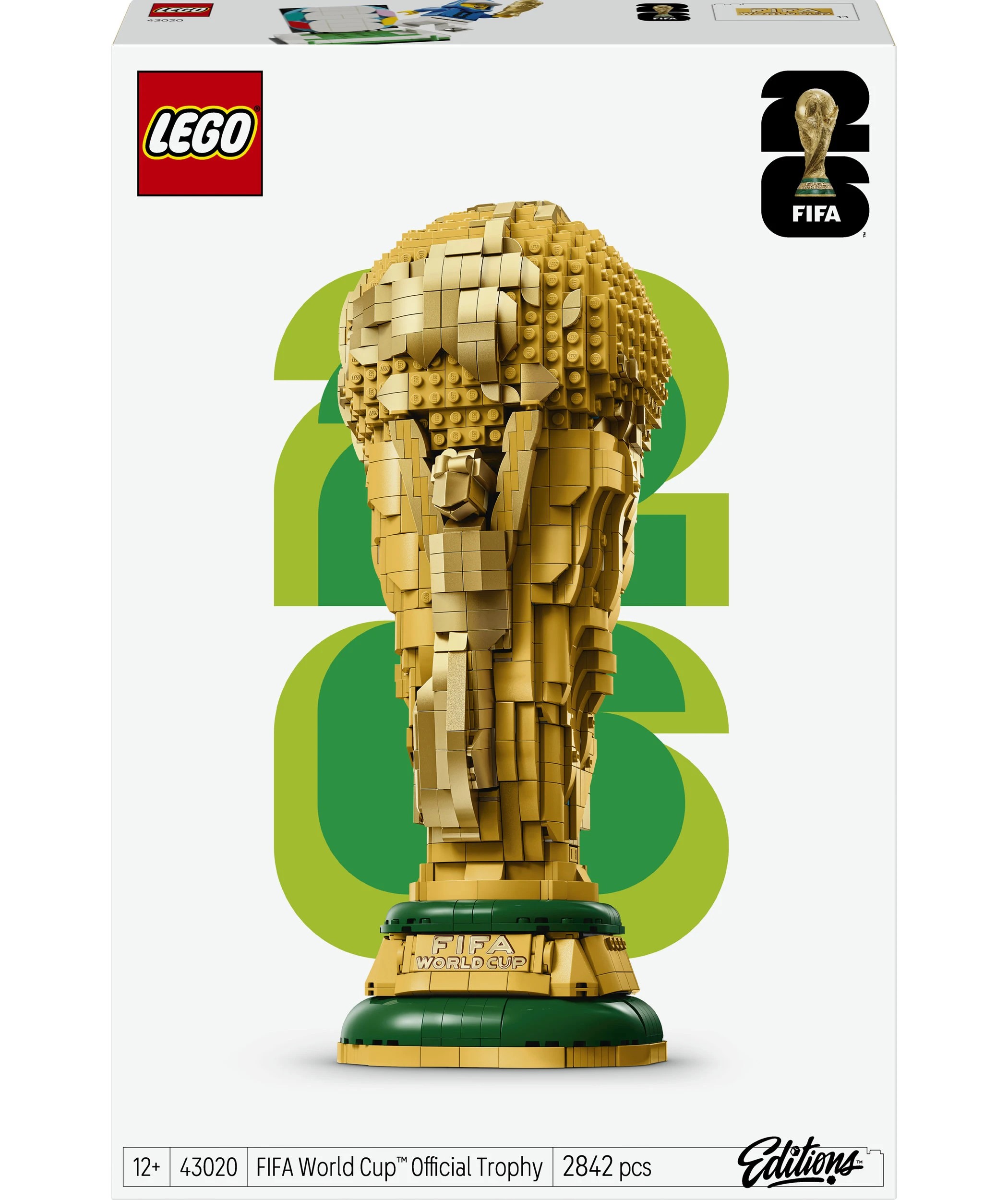 1 LEGO Editions Football FIFA World Cup Official Trophy 43020, 1 of 10