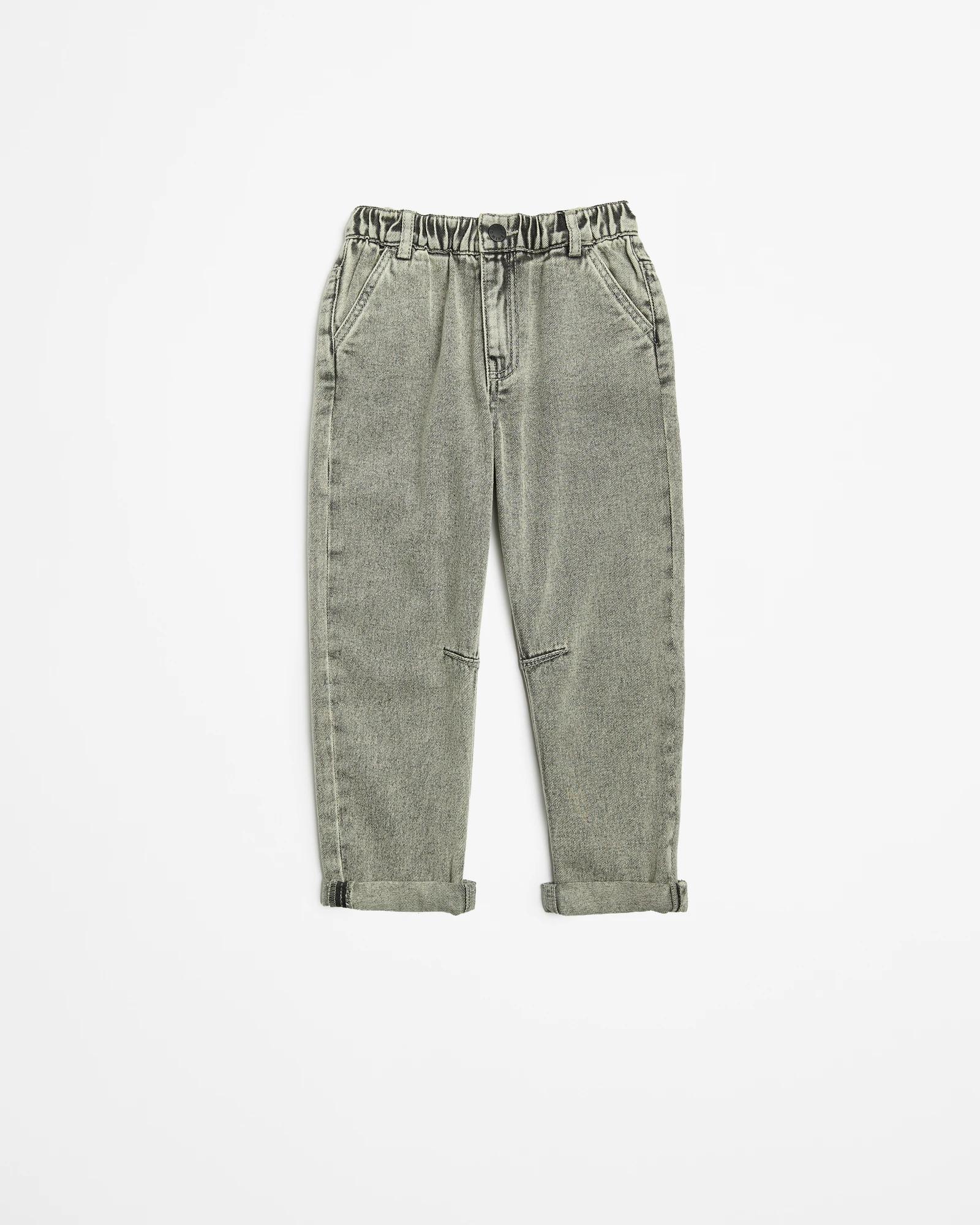 4 Target Denim Relaxed Balloon Fit Denim Jeans GREY, 4 of 5