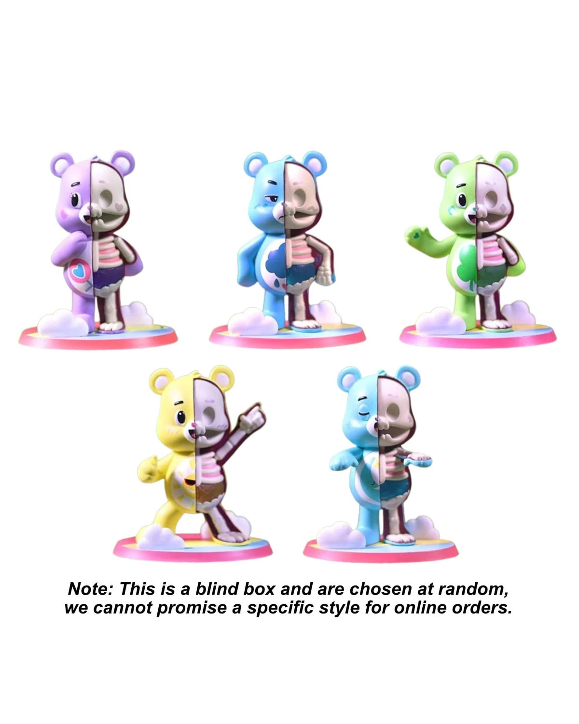 2 Mighty Jaxx Freenys Hidden Dissectibles Care Bears Blind Box, 2 of 8