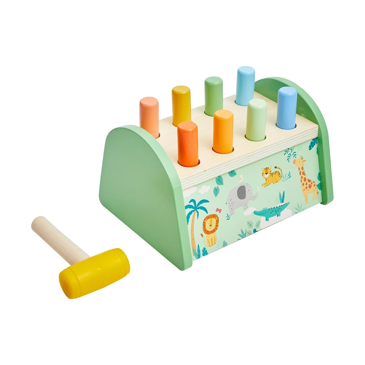 3 Wooden Jungle Pound Bench, 3 of 7