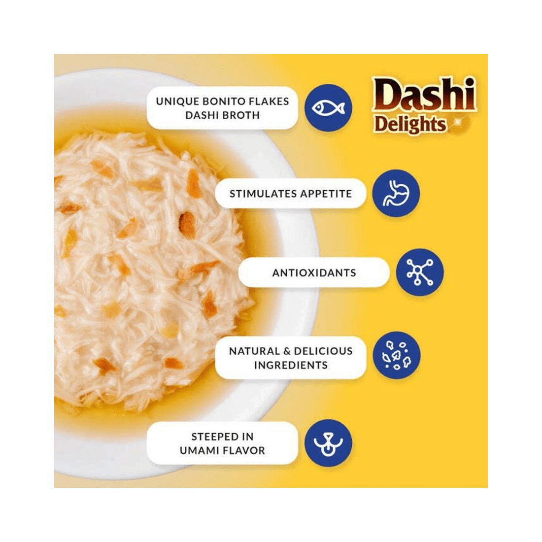 4 Inaba Dashi Delights Cup Chicken Tuna 70g 6pk, 4 of 4