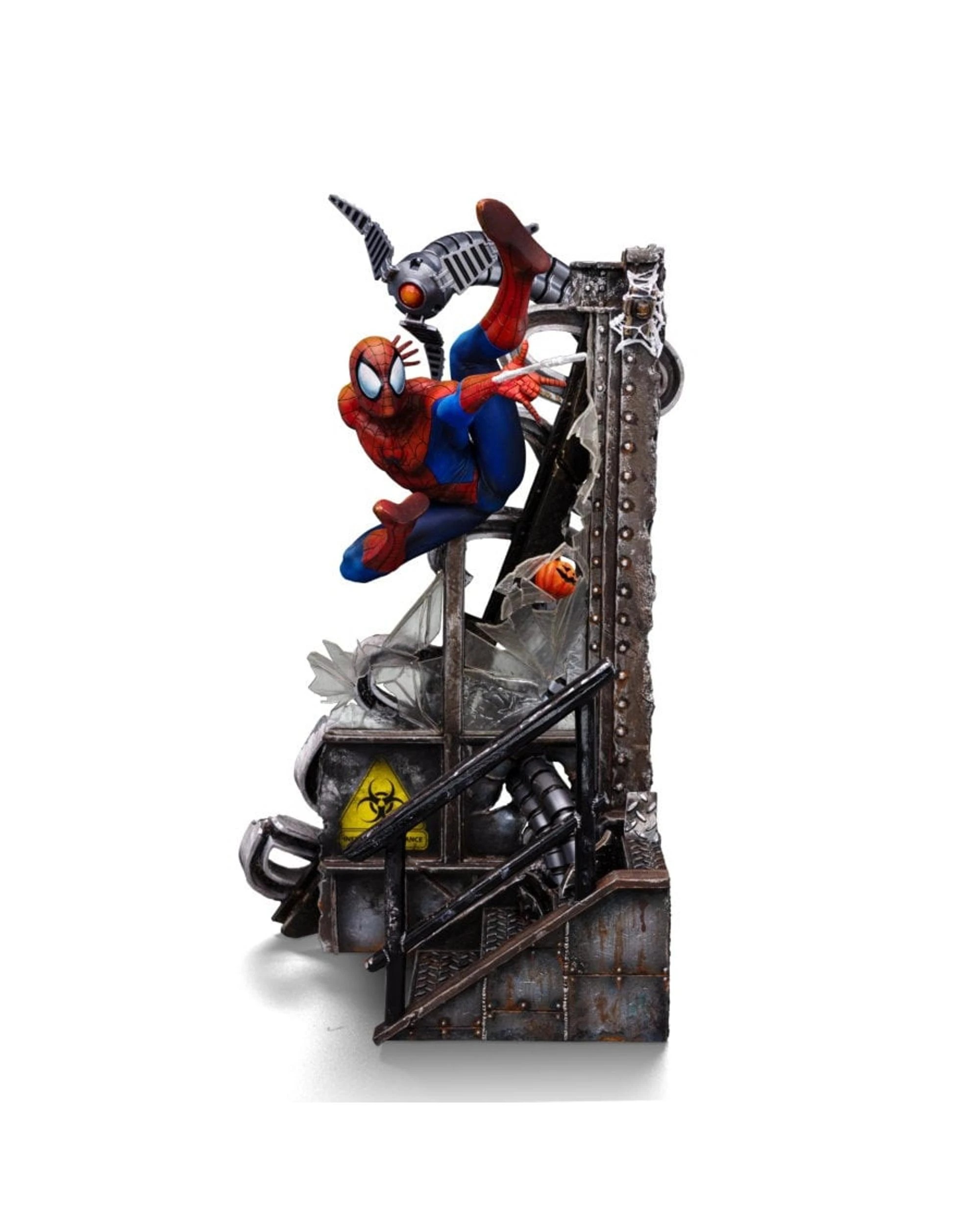1 Marvel Comics Spider-Man Iron Studios 10th Anniversary Spider-Man Special Edition 1:10 Scale Statue, 1 of 10