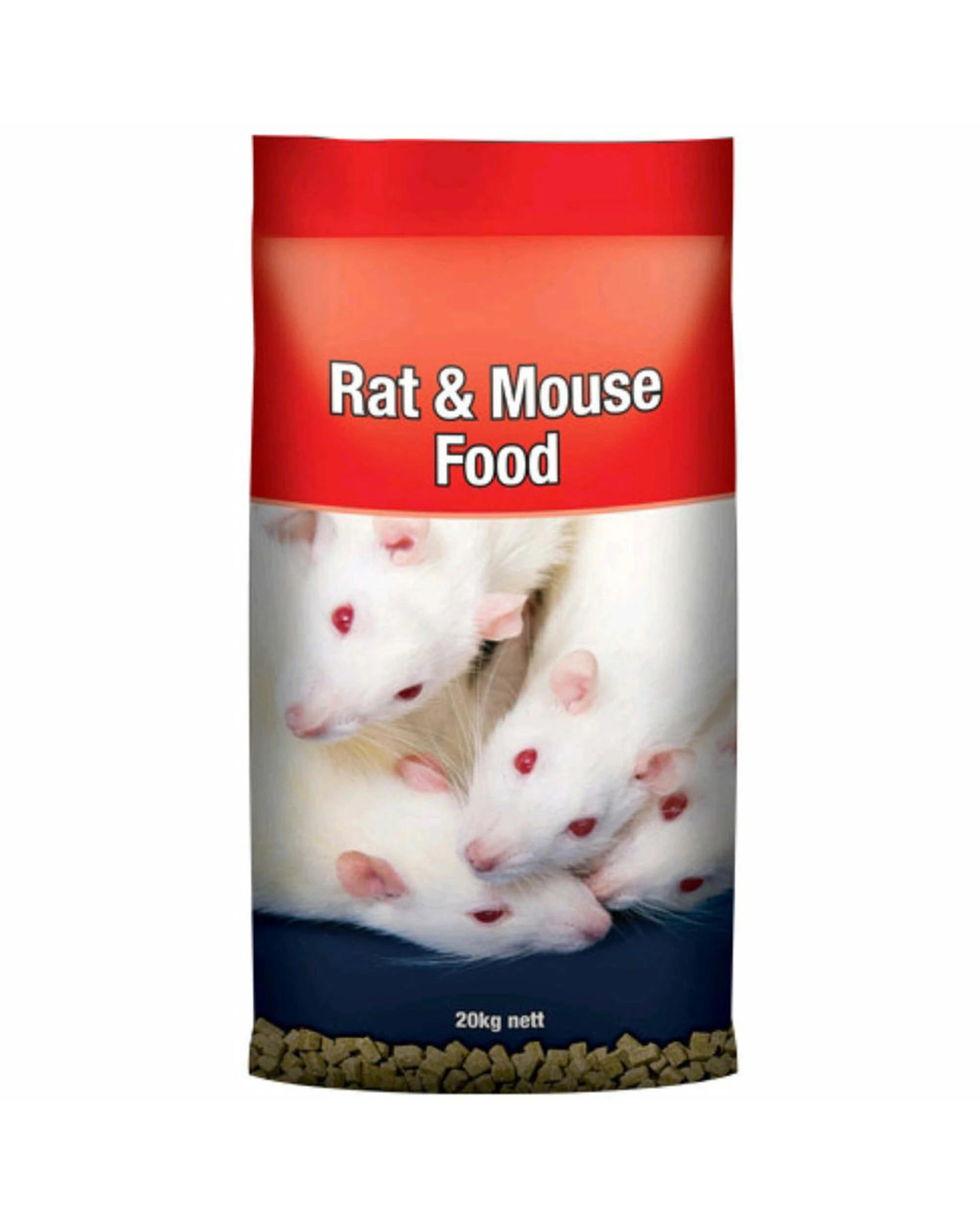 1 Laucke Rat & Mouse Protein & Energy Square Nut Food 20kg, 1 of 1