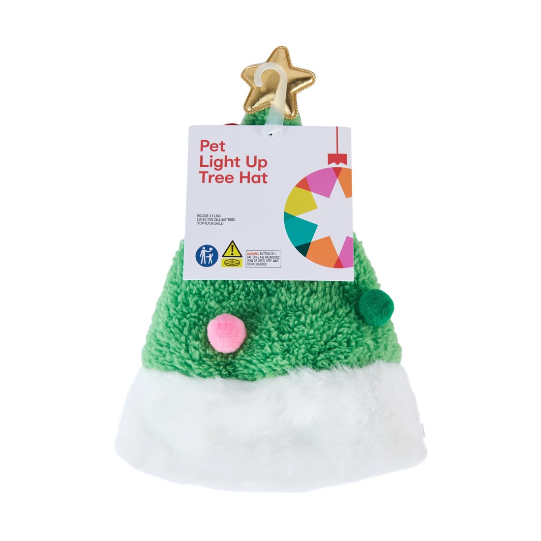6 Pet Light Up Tree Hat, 6 of 8