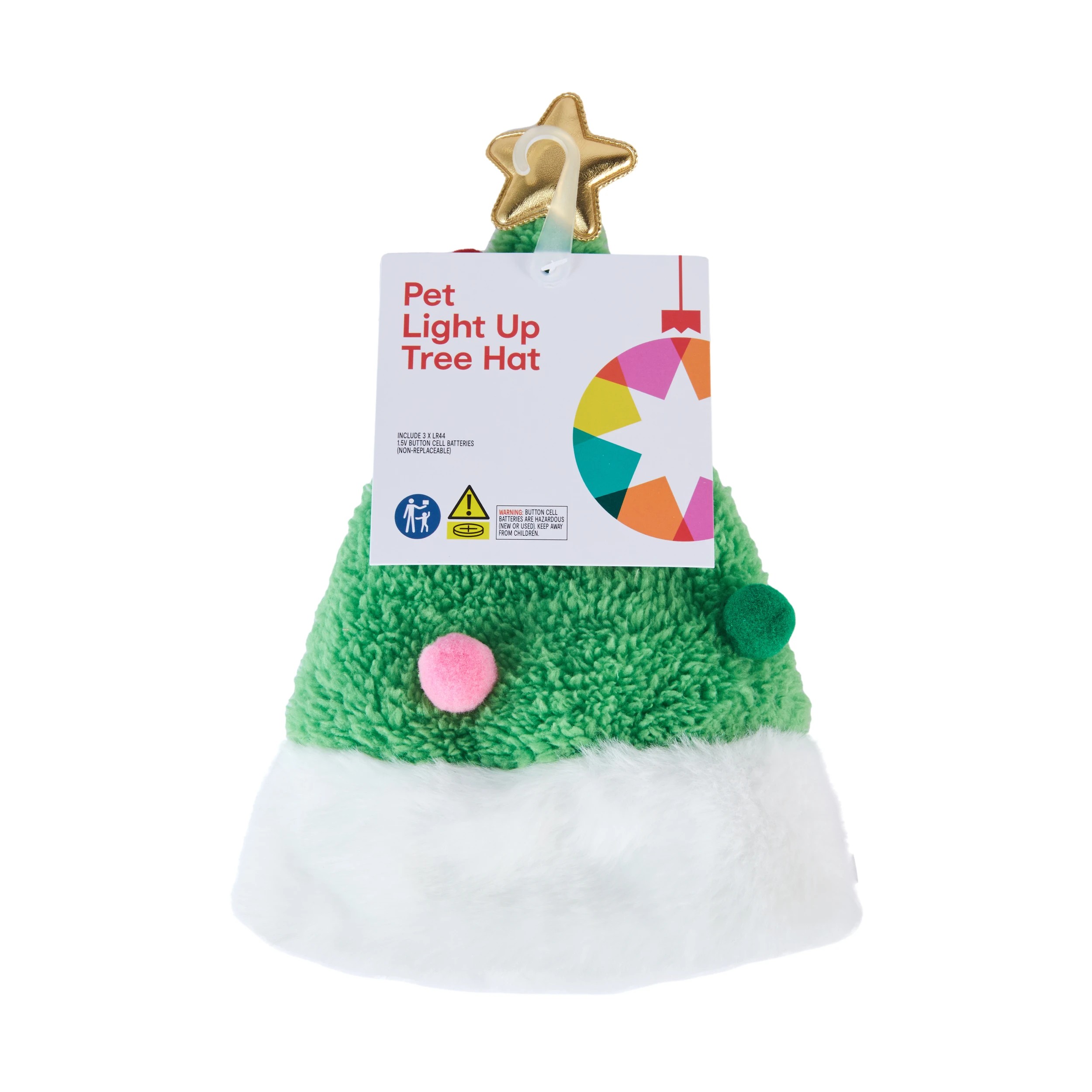 6 Pet Light Up Tree Hat, 6 of 8