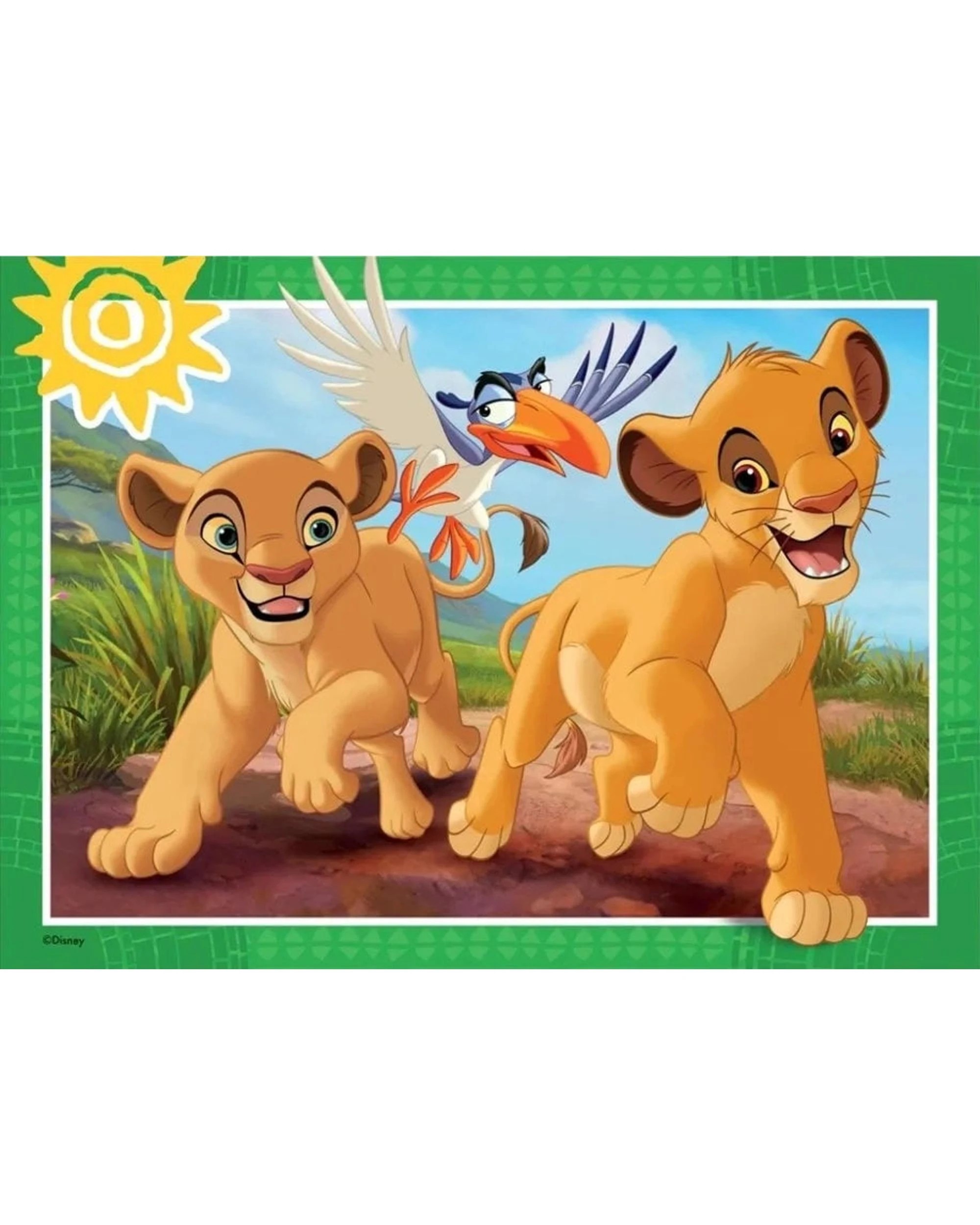 2 Ravensburger Disney The Lion King Bumper Pack 4 x 42 Piece Jigsaw Puzzle, 2 of 5