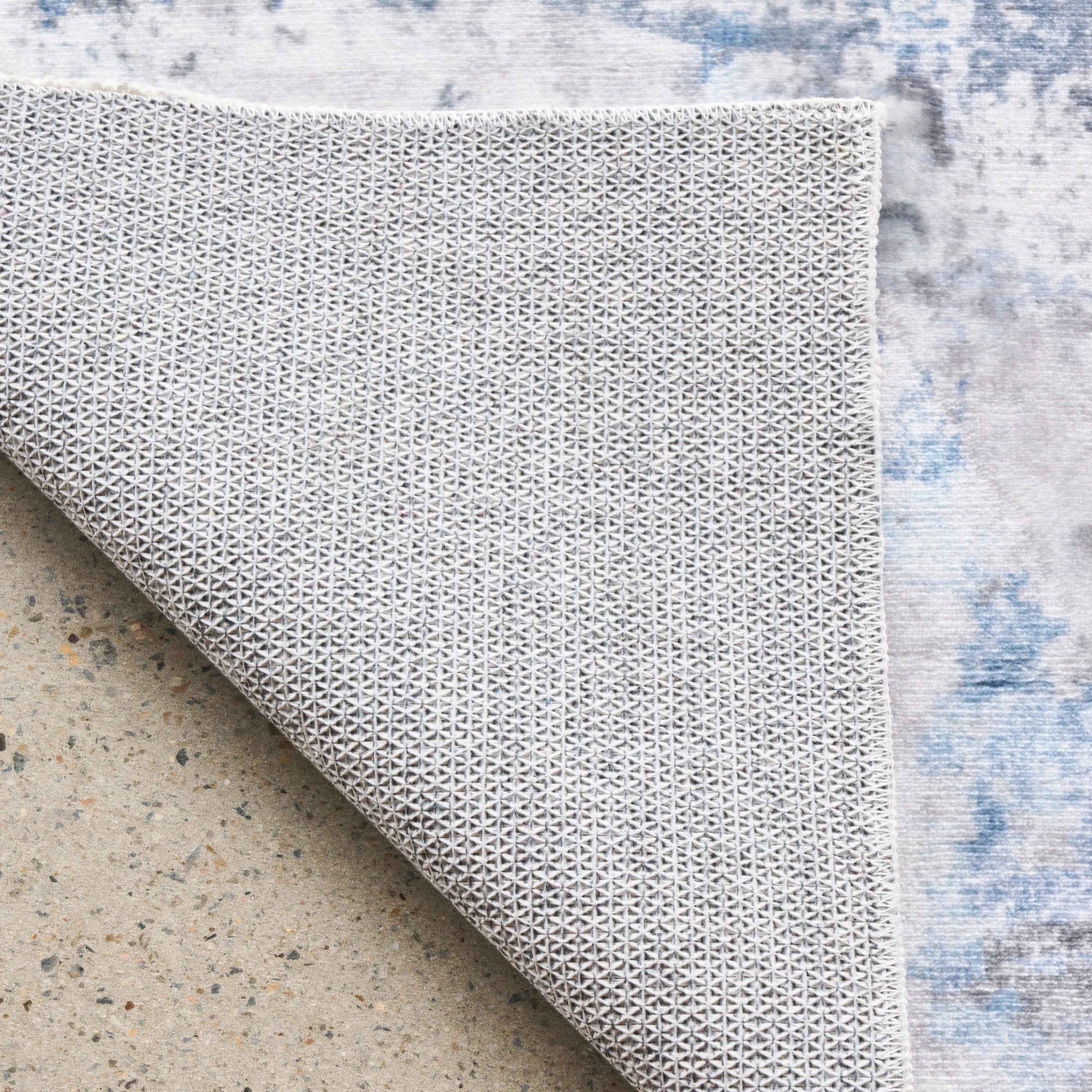 7 Common Ground Rugs Vitality Cato Washable 320x230cm - Extra Large Floor Rug - Blue, 7 of 10