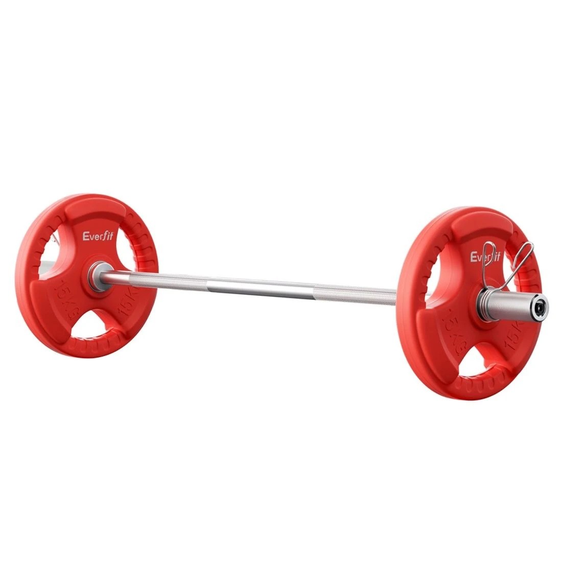 3 Everfit Barbells Set 36kg 120cm - Multi, 3 of 6