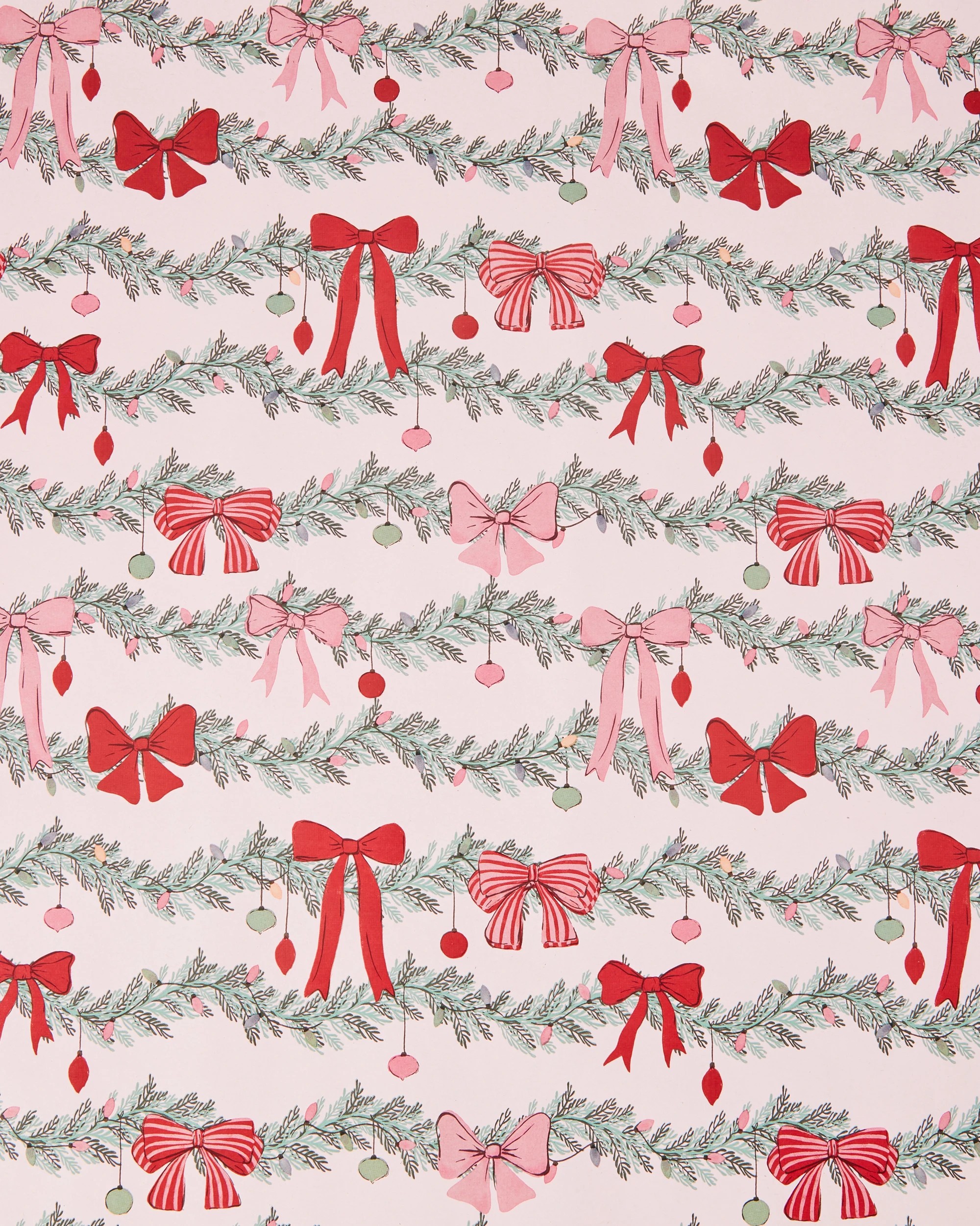 2 7m Bow Garland Gift Wrapping Paper, 2 of 4