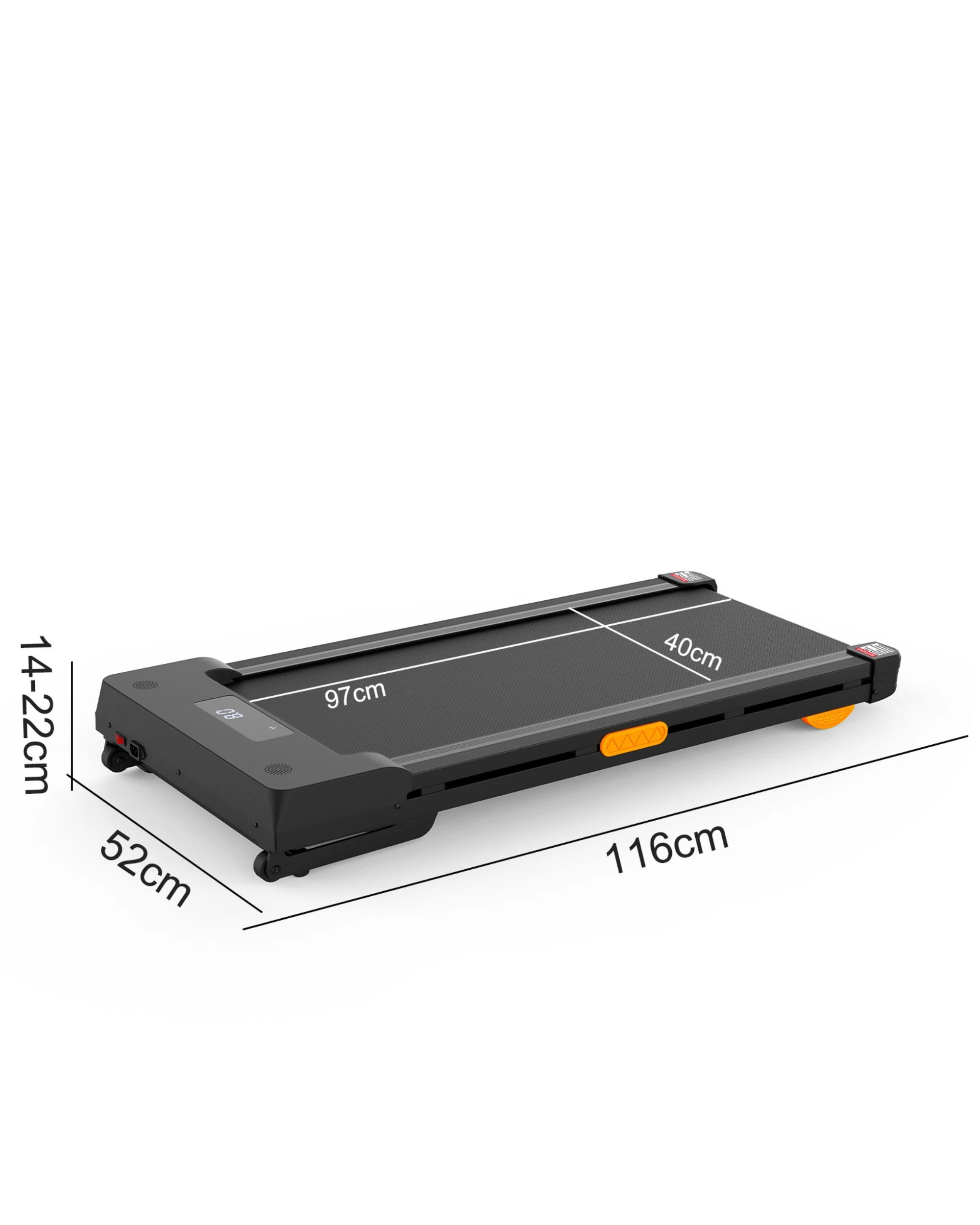 7 Advwin Auto Incline Walking Pad Electric Treadmill - Black, 7 of 7