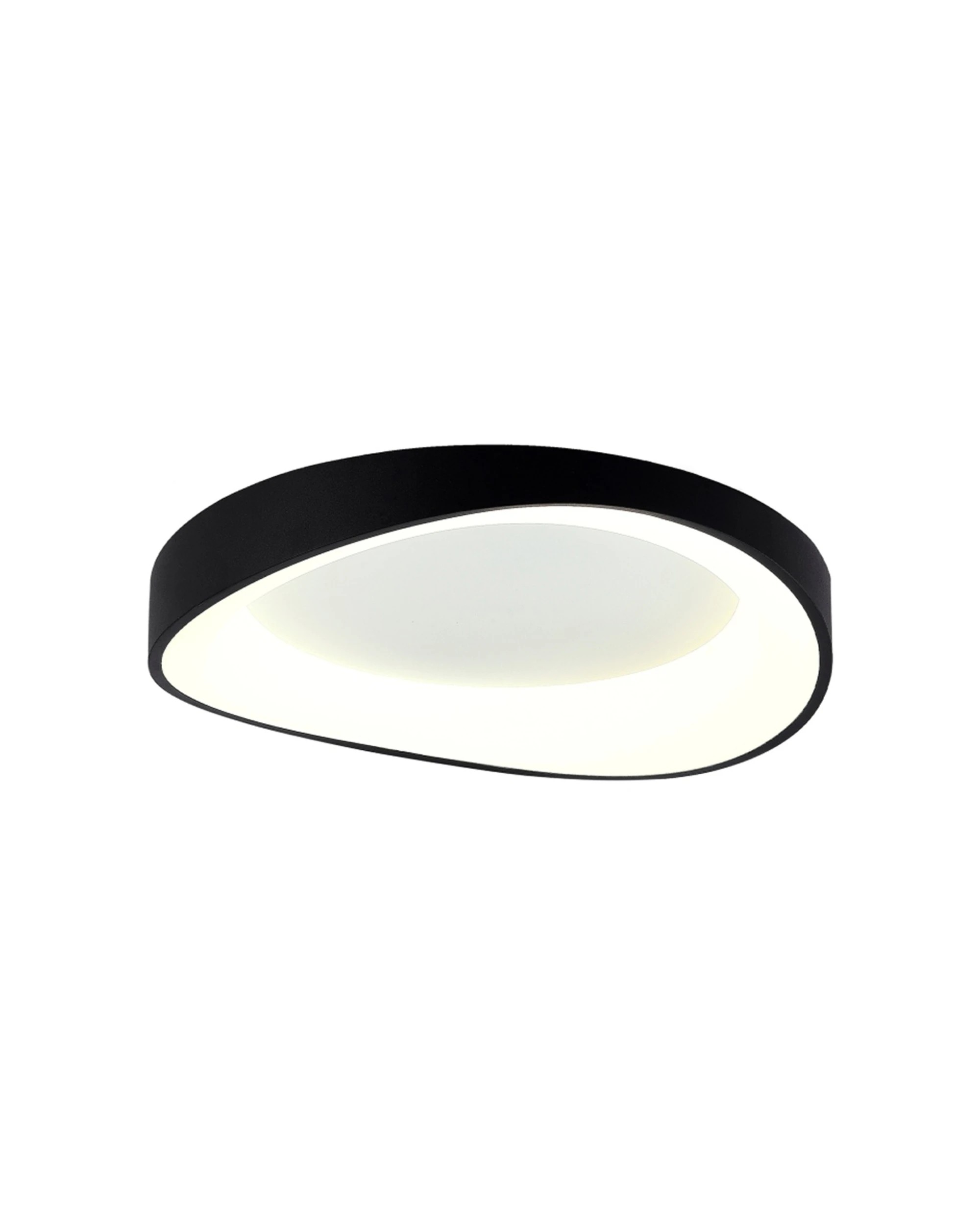 Lexi Lighting Hayley CCT LED Ceiling Light Dimmable 24W Large - Black ...
