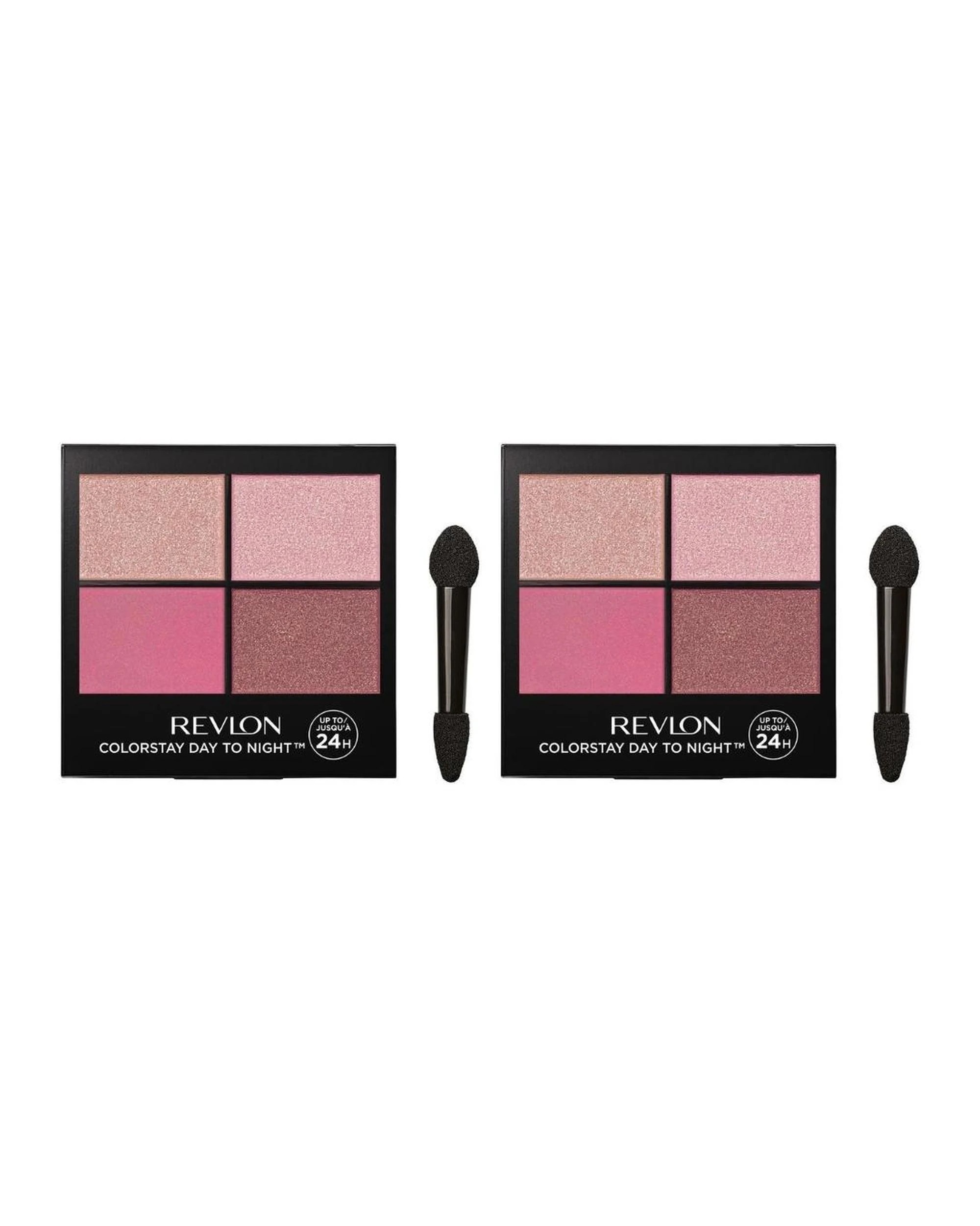 1 2 x Revlon ColorStay Day to Night Eye Shadow 4.8g - Pretty - Pink, 1 of 2