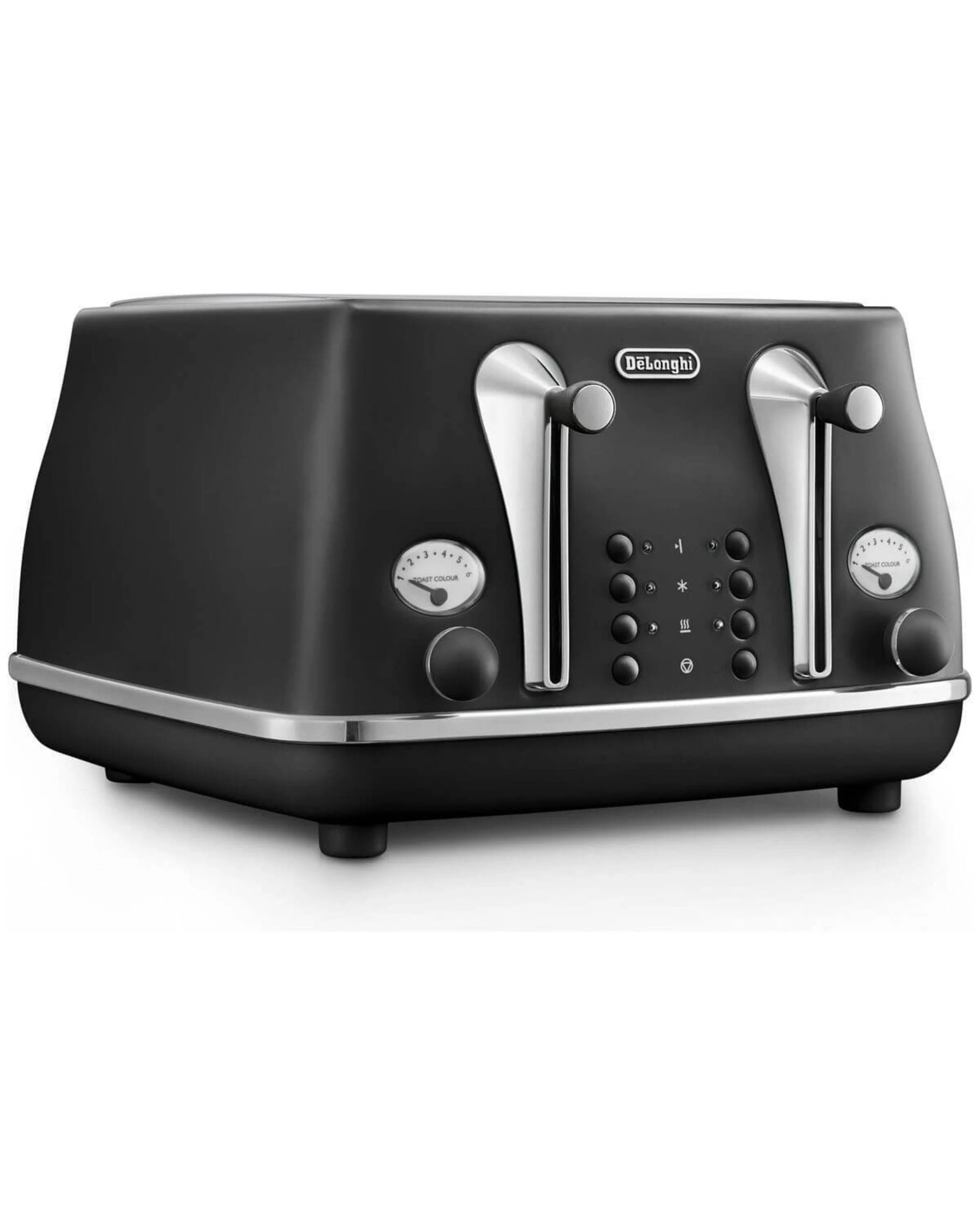 2 De'Longhi Icona Capitals 4 Slice Toaster Auckland Black, 2 of 4