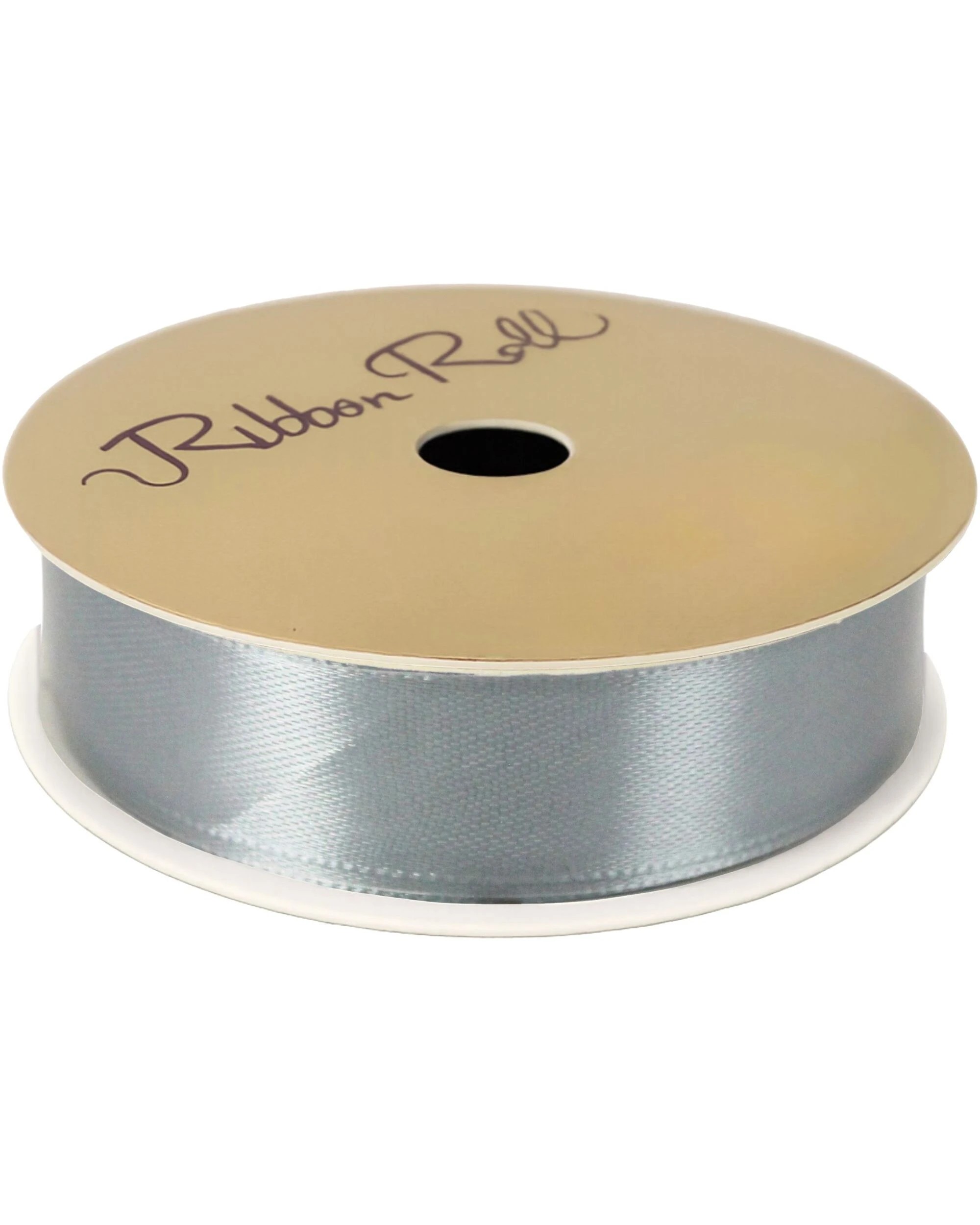 2 Artwrap Satin Ribbon Roll 20mm x 3m - Silver, 2 of 2