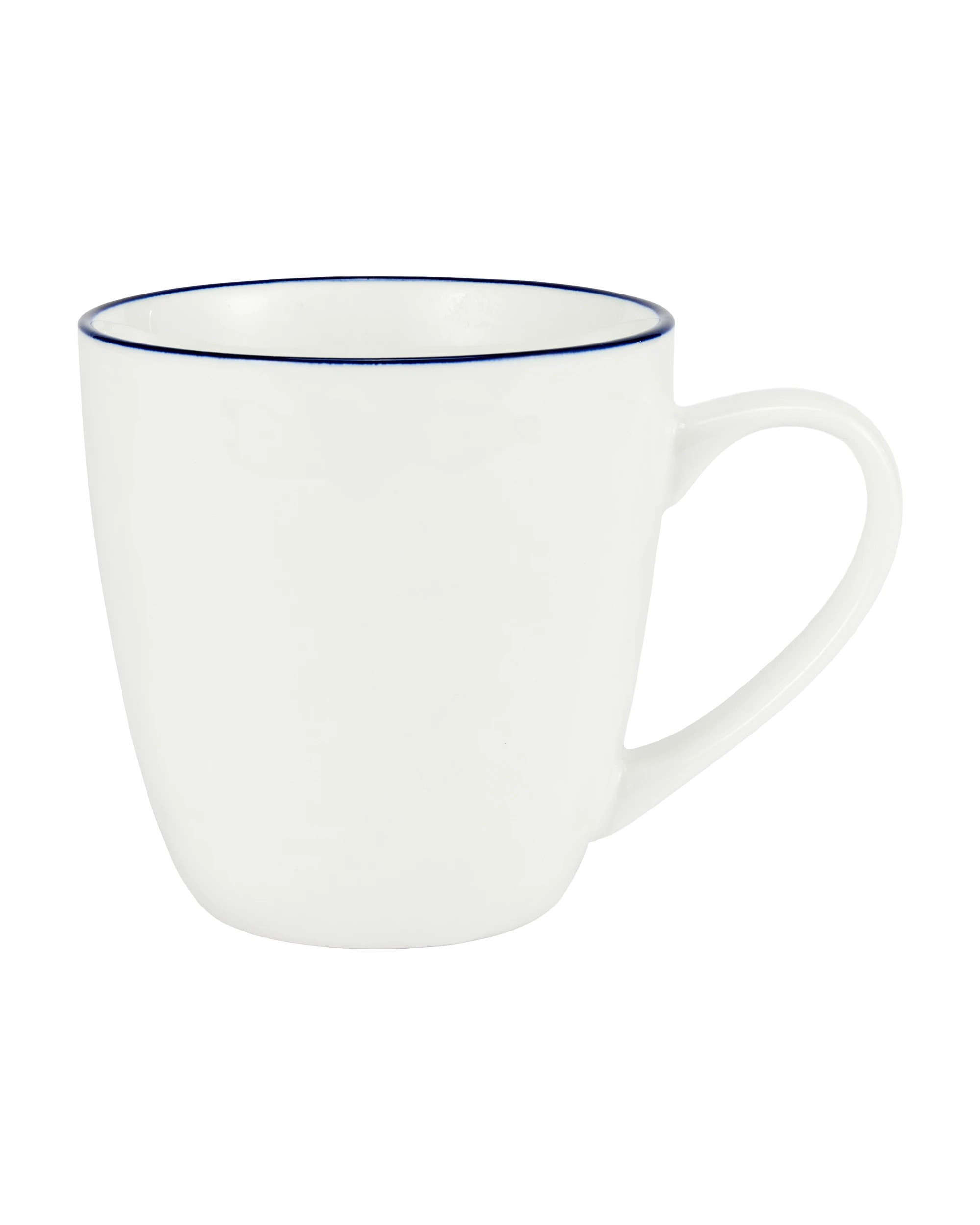 1 White Bistro Mug, 1 of 2