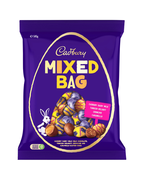 Cadbury Mixed Eggs Bag 545g