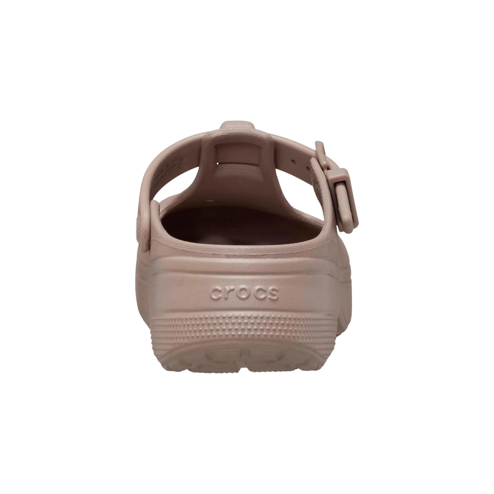 6 Crocs Womens Classic Mary Jane Clogs Sandals TAUPE, 6 of 7