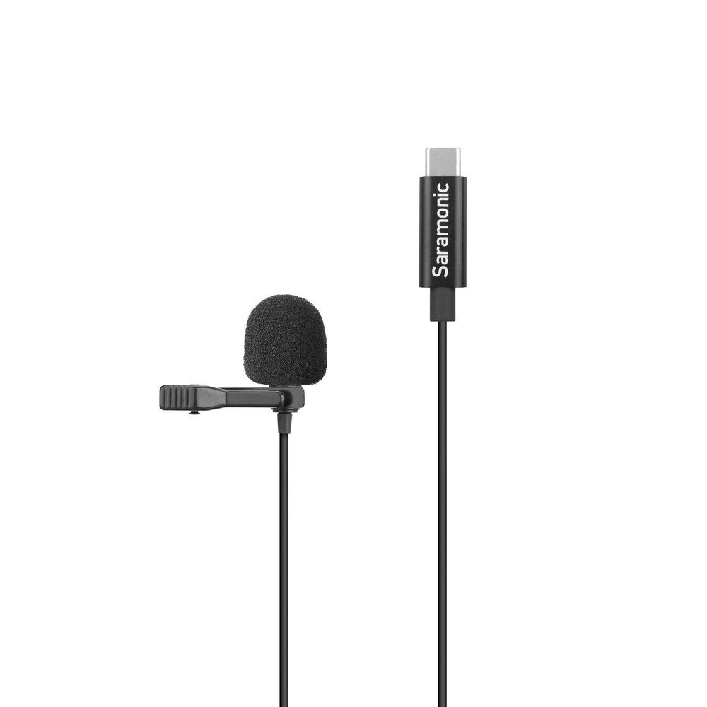 3 Saramonic LavMicro U3A Clip-On Microphone USB-C Black, 3 of 10