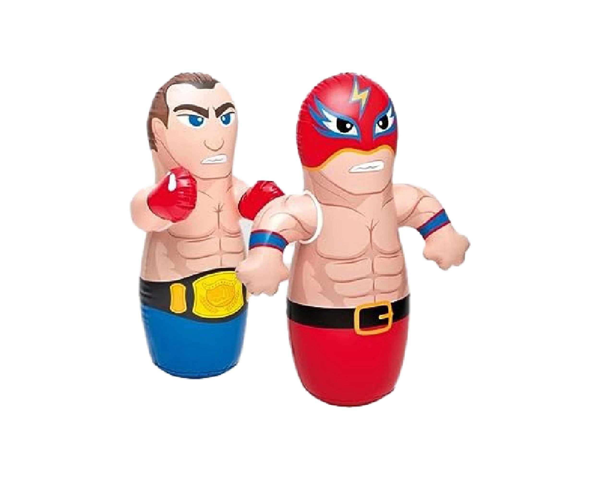 2 Intex 3D Bop Bags Inflatable Bop Toy Kids 3 Plus Vinyl Weighted Base - Assorted, 2 of 3