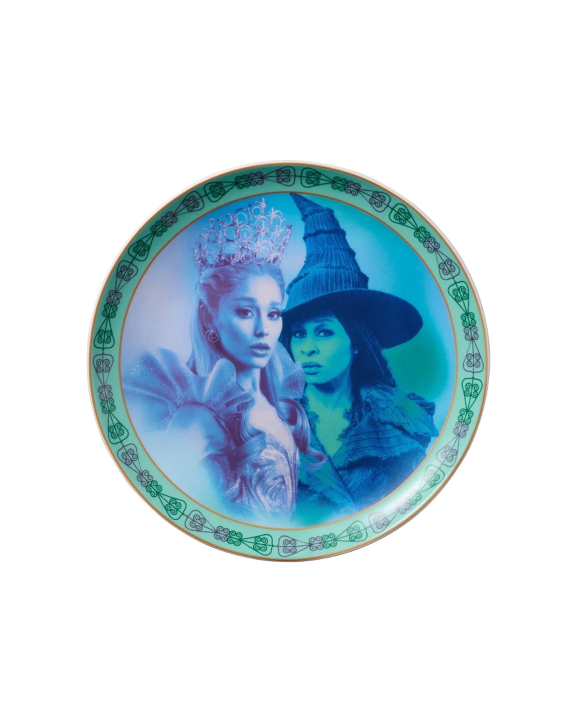 1 Maxwell And Williams Wicked Themed Coupe Side Plate Commotion 19cm Porcelain - White, 1 of 1