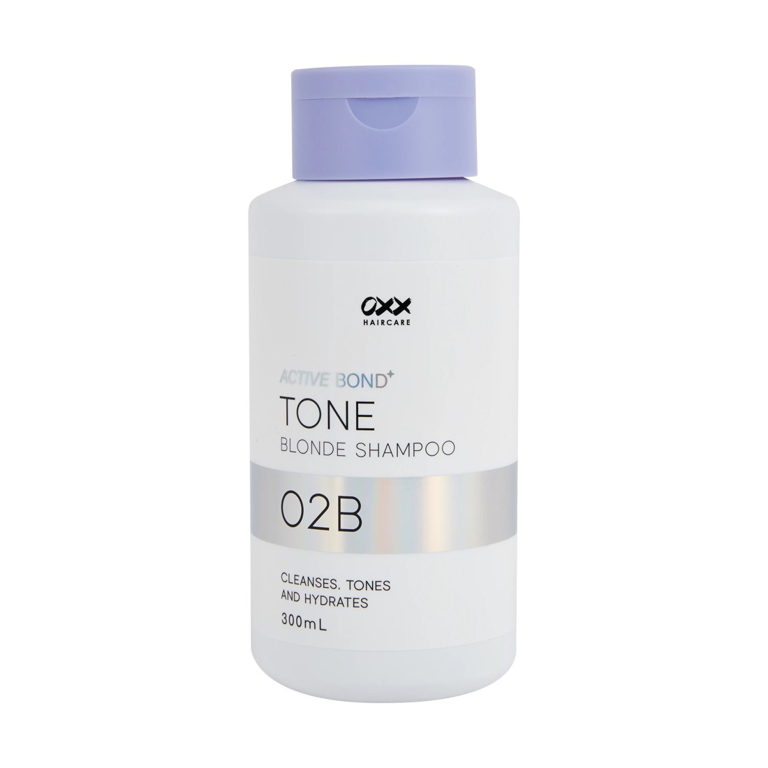1 OXX Haircare Active Bond+ 02B Tone Blonde Shampoo 300ml, 1 of 4