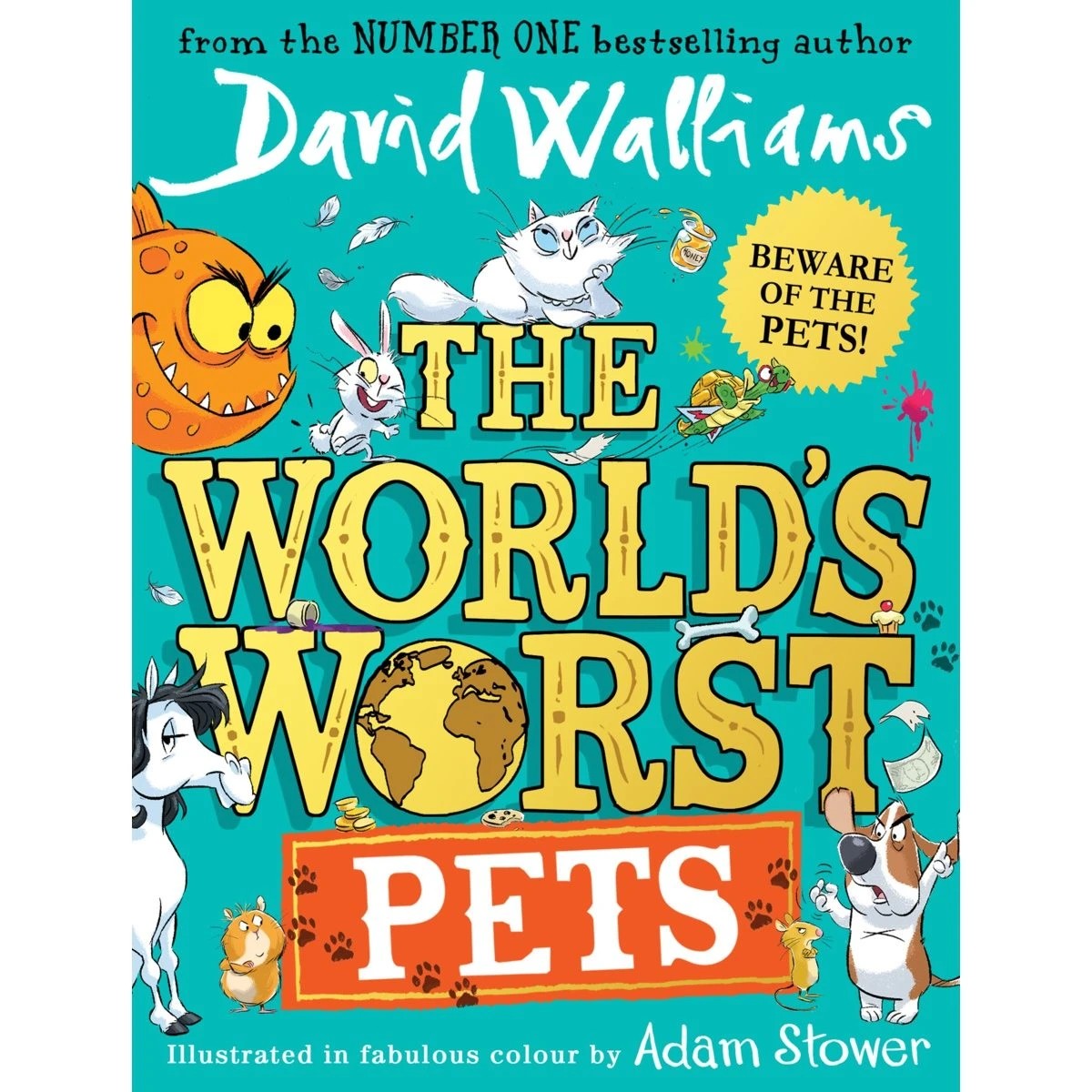 1 The World's Worst Pets by David Walliams - Book, 1 of 1