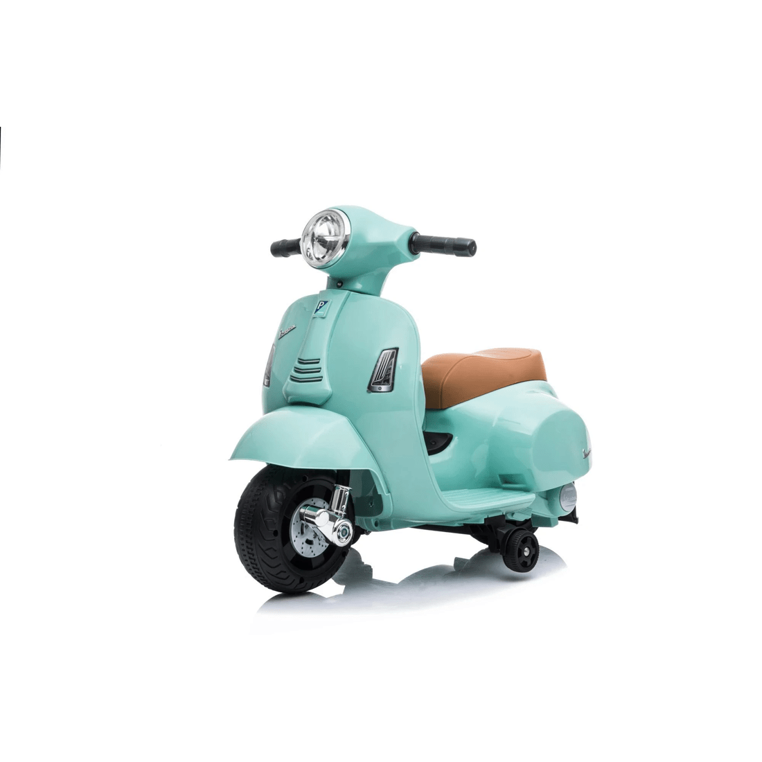 1 Mini Vespa GTS Super 6V Motorised Ride On - Mint - Green, 1 of 10