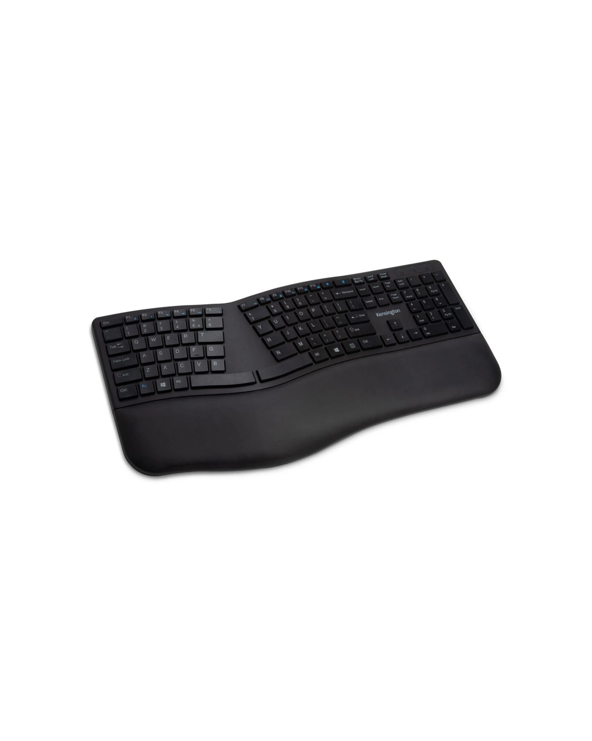 1 Kensington Dual Wireless Ergo Keyboard - Black, 1 of 7