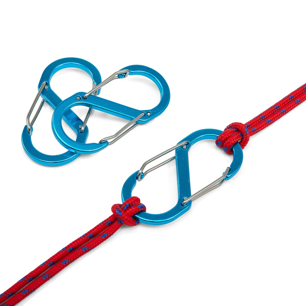 2 3 Pack Double Lock Hook Carabiners, 2 of 5