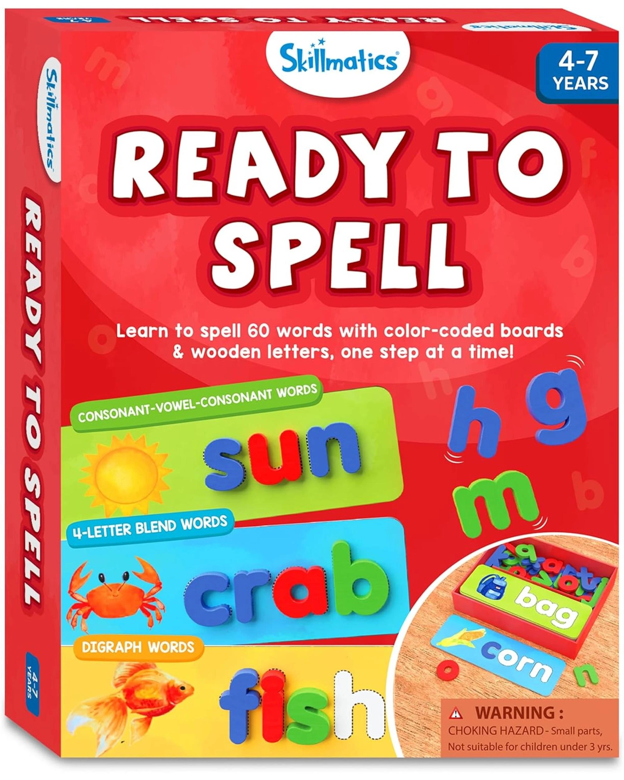 1 Skillmatics Ready To Spell, 1 of 8