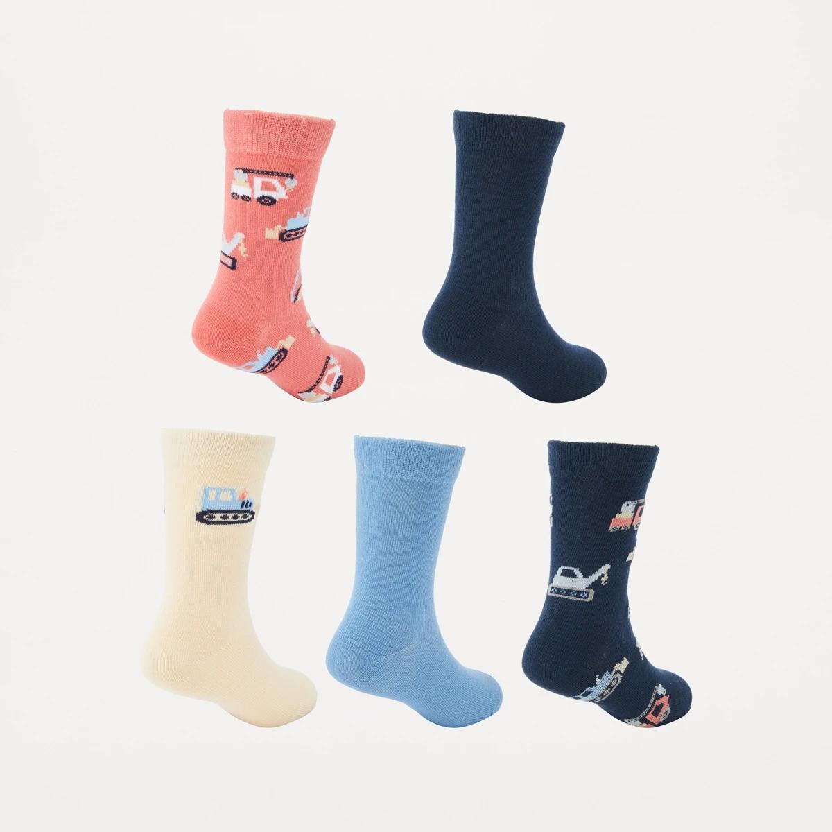 2 5 Pack Crew Socks DIGGERS, 2 of 3