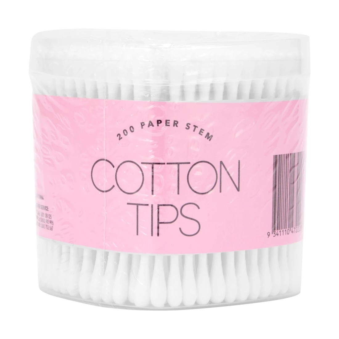 1 200 Piece Paper Stem Cotton Tips, 1 of 7