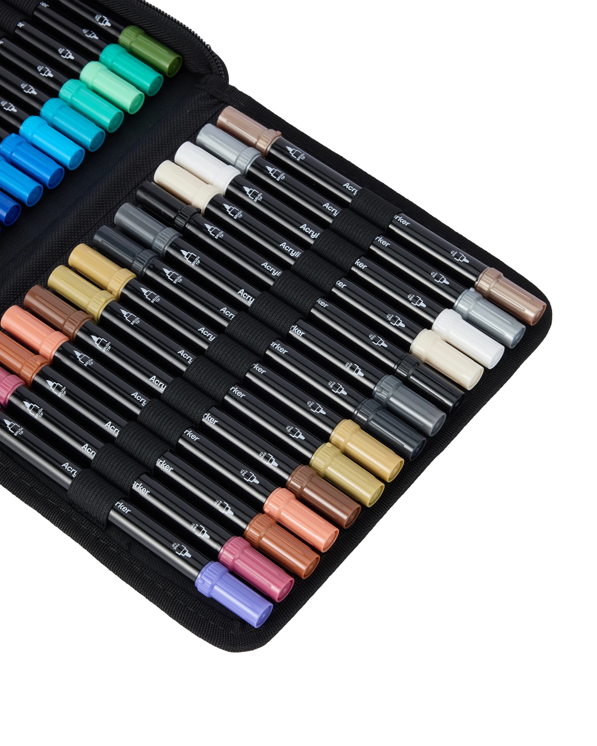 5 60 Pack Dual Tip Acrylic Paint Markers, 5 of 10