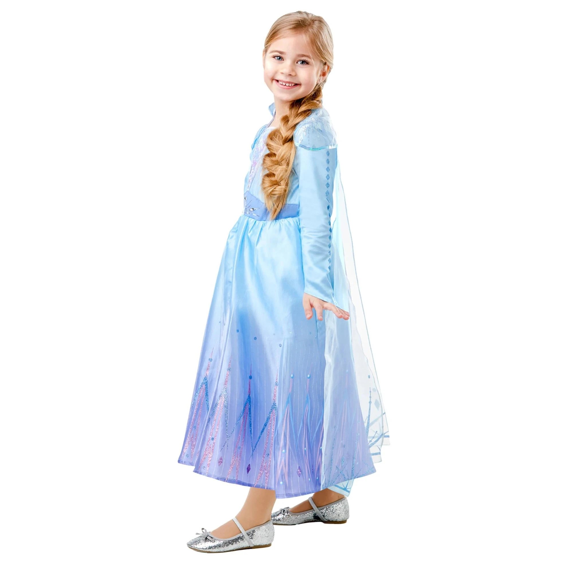 2 Disney Frozen 2 - Elsa Kids Costume - Blue, 2 of 4