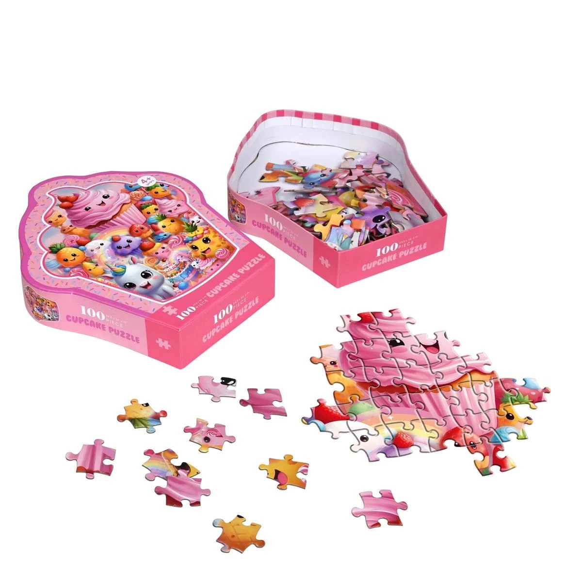 5 100 Piece Cupcake and Lipstick Puzzles - Assorted, 5 of 10