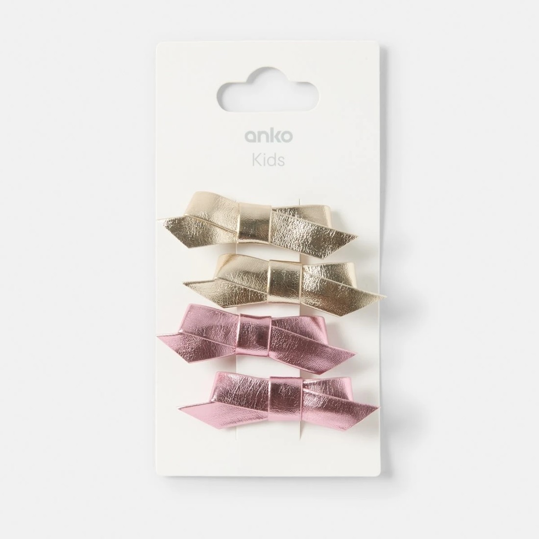 5 4 Pack Metallic Hair Clips, 5 of 5