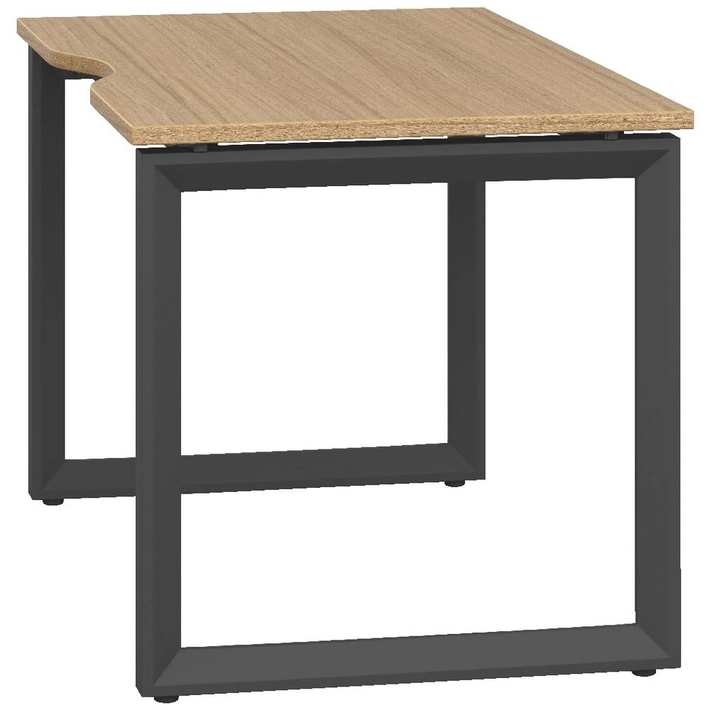 3 Stilford S2 Pro Version 1 Desk 1200 x 750mm Oak/Black Desks, Tables and Workstations, 3 of 3